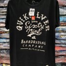Quiksilver since sixty nine board riding company, black premium shirts