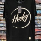Hurley circle logo, black premium shirts