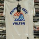 Volcom american wave froth of july, white premium shirts
