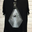 Volcom gate to another dimension, black premium shirts
