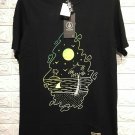 Volcom island tropical on the night, black premium shirts