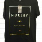 Hurley big square logo, black premium shirts