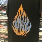 Volcom burn logo, black premium shirts