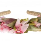 SILK FLORAL CATWALK HEADBAND