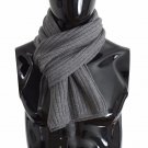 GRAY CASHMERE MENS SCARF