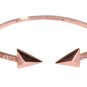 ARROW ROSE 925 SILVER BANGLE BRACELET