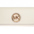 WHITE FULTON CONTINENTAL WALLET