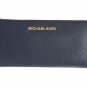 NAVY BLUE BEDFORD LEATHER WALLET