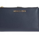 NAVY BLUE JET SET TRAVEL WRISTLET WALLET