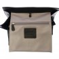 BLACK CHARLIE SADDLE LEATHER LARGE TOTE BAG