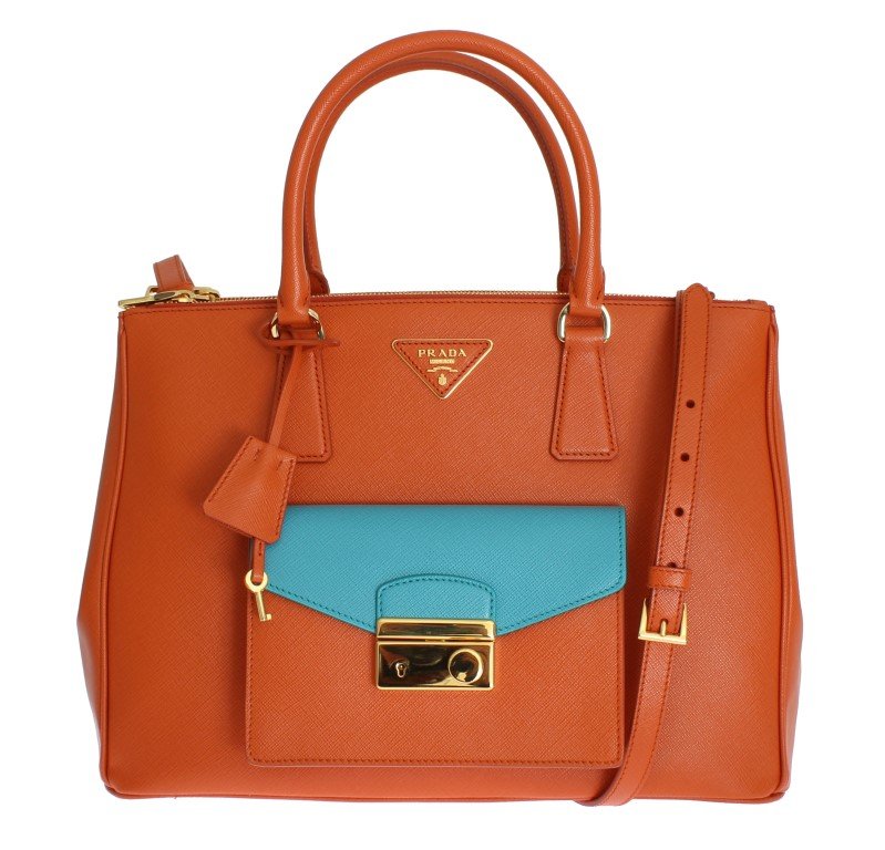 PRADA SAFFIANO LUX BAG BN2674 NZV F0PYO