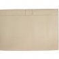 BEIGE LEATHER ORGANIZER FOLIO BAG