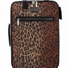 LUGGAGE BAG LEOPARD TRAVEL CABIN SUITCASE TROLLEY