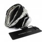 BLACK WHITE FLORAL LACE CRYSTAL HAIR CLAW