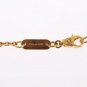 GOLD BRASS FLORAL RESIN SICILY PEARL NECKLACE