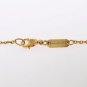GOLD BRASS FLORAL RESIN SICILY PEARL NECKLACE
