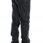 BLACK LEATHER LOOSE FIT PANTS
