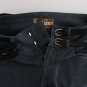 BLUE COTTON BLEND SLIM FIT HIGH WAIST JEANS