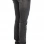 GRAY WASH COTTON BLEND SLIM FIT STRETCH JEANS