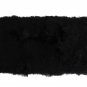 BLACK ALPACA FUR SHOULDER COLLAR SCARF