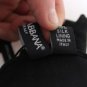 BLACK LEATHER FINGERLESS GLOVES