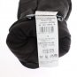 BLACK LEATHER PADDED WINTER GLOVES