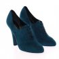 BLUE SUEDE LEATHER BOOTIES SHOES PUMPS