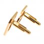 GOLD BRASS DG LOGO CUFFLINKS