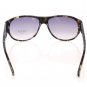 BROWN PLASTIC LOGO MENâS SUNGLASSES