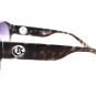 BROWN PLASTIC LOGO MENâS SUNGLASSES