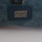 BLUE DOG PATTERN CANVAS TOILETRY BAG