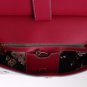 MULTICOLOR CAIMAN SNAKESKIN LEATHER SICILY HAND BAG