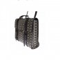BAG BLACK OWL PRINT LEATHER BACKPACK