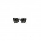 Lunette de soleil – Acétate Damier Gris Noir ALAIN MIKLI