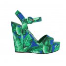 BANANA LEAF WEDGES PLATFORM SANDALS