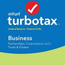OFFICIAL DISC TurboTax Business 2018 S Corp, C Corp, partnerships, estates, trusts and LLC