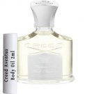 Creed Aventus For Men Body Oil Travel Spray 2ml
