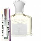 Creed Aventus For Men Body Oil sample Travel Spray 12ml