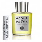 Acqua Di Parma Colonia Assoluta Edc Sample Travel Spray 2ml