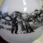 Currier and Ives Bedside Lamp
