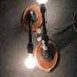 2 Silver Gun Pistol Table Plated Desk Lighting Lamps Home Decoration