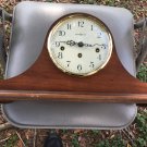 Vintage Howard Miller Wind Up Mantle Clock 2 Jewels Model 612-439 Chimes Hourly.