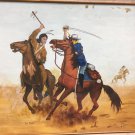 1970 "THE DU1" OIL PAINTING ON CANVAS  SIGNED BY ROBERT BRANNON DATED 1970.