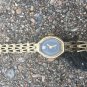 Vintage Gold Plated Diamond Bulova Quartz Ladies watch
