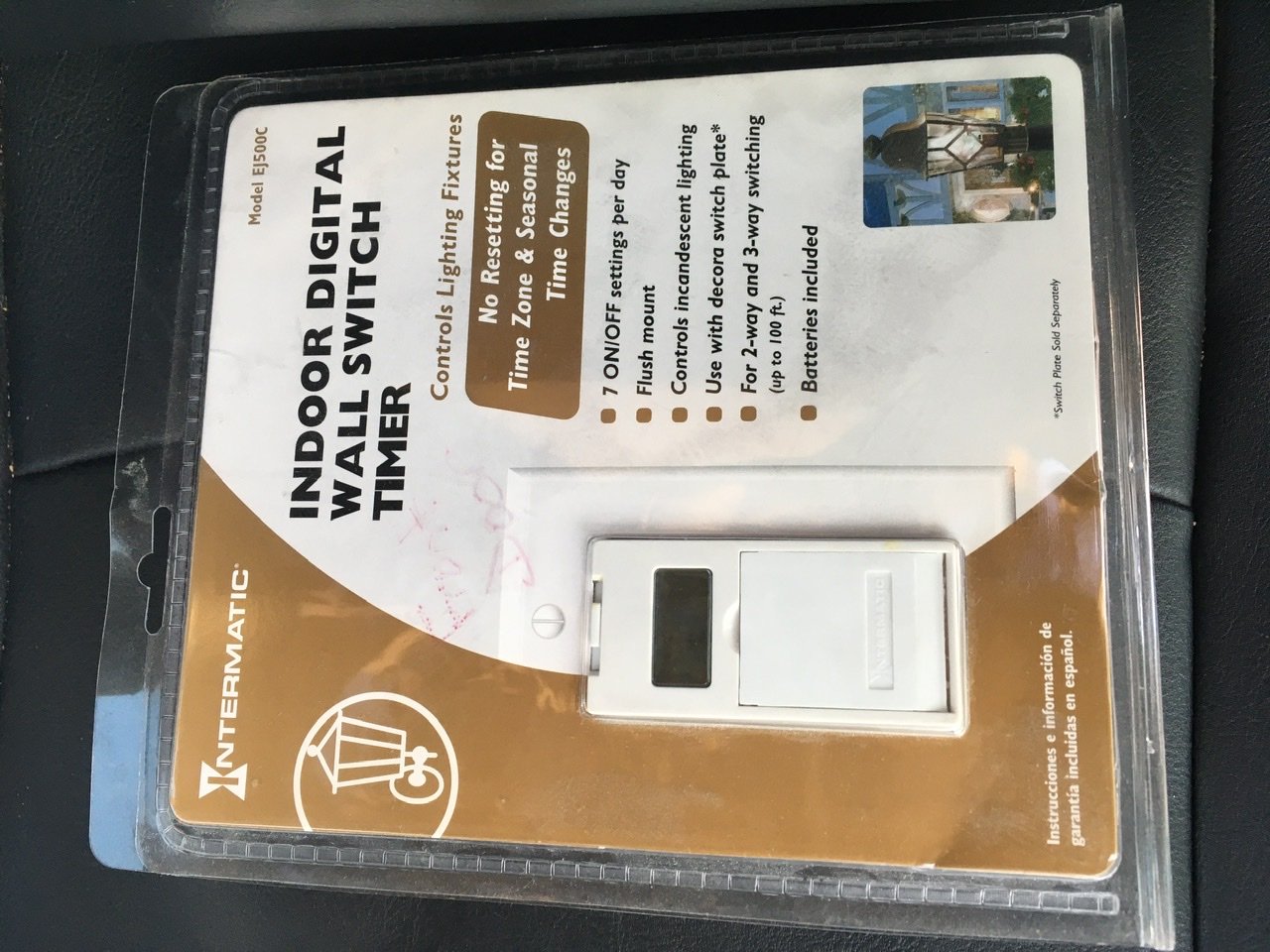 Intermatic Indoor Digital Wall Switch Timer Model Ej500c New Factory Sealed 