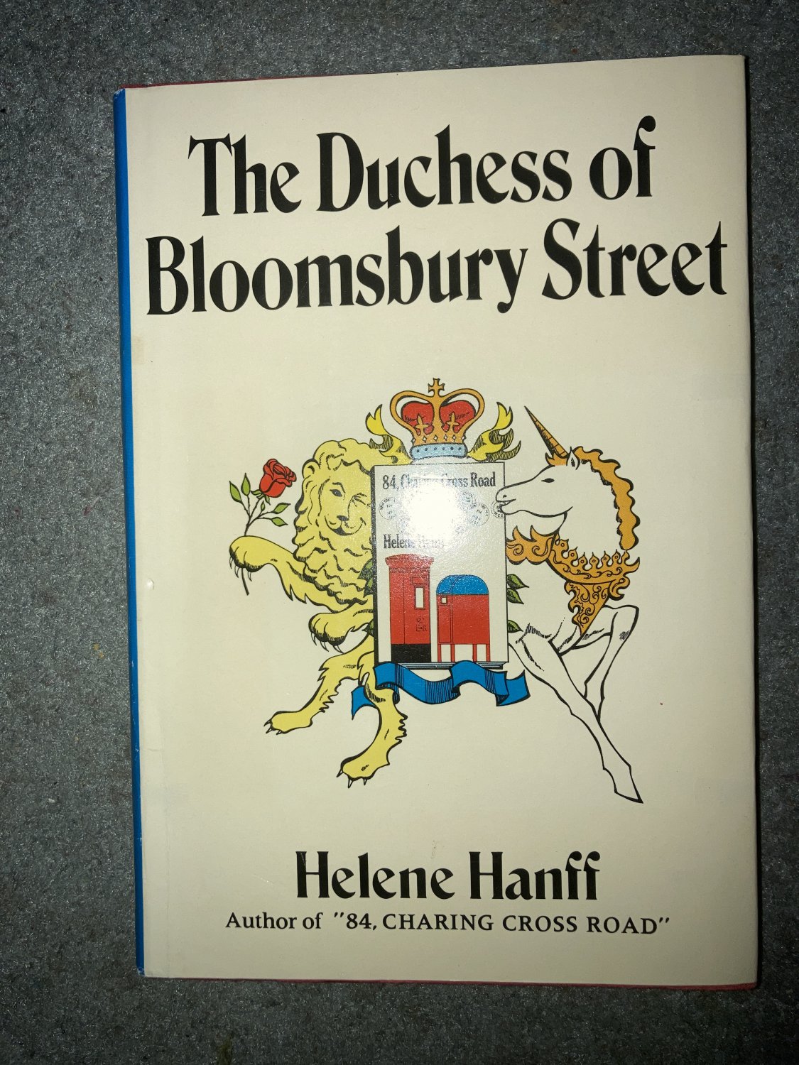 helene hanff the duchess of bloomsbury street
