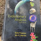 Evolutionary Analysis (4th Edition) By Scott Freeman & Jon Herron Hardcover Great Find