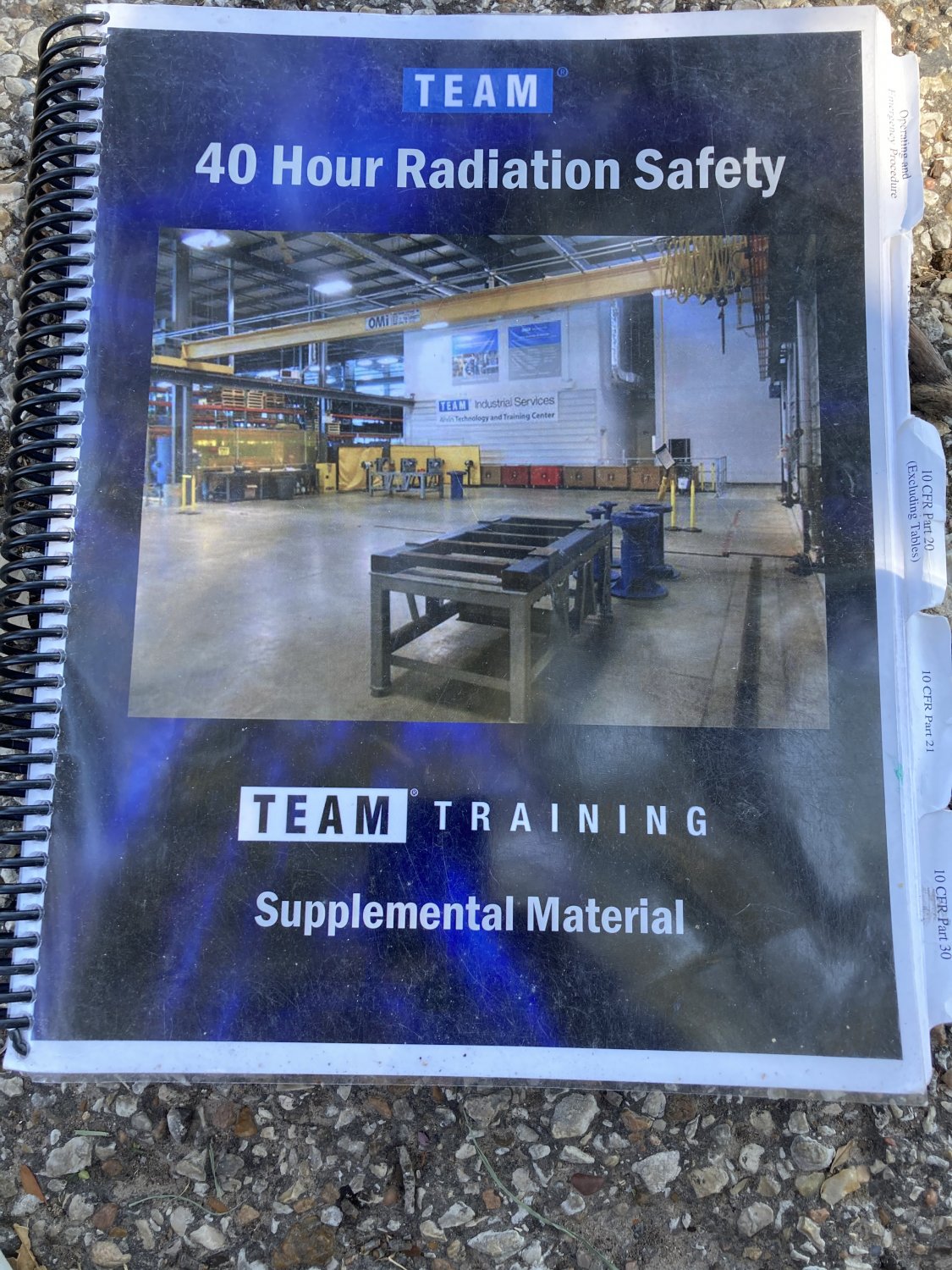 40 Hour Radiation Safety Team Training Supplemental Material Great Find