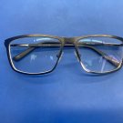 Boots Jasper Black Rectangle Eyeglasses Frames 58-18-150 Great Find