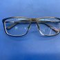 Boots Jasper Black Rectangle Eyeglasses Frames 58-18-150 Great Find